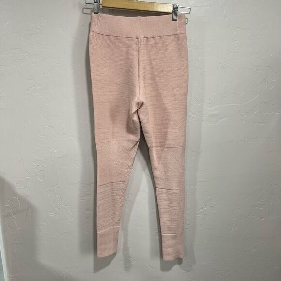 Gymshark Time Out Ribbed Knit Jogger Pink Blush, small - Picture 5 of 7